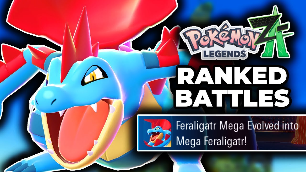 МЕГА ФЕРАЛИГАТР — зверь в рейтинговых боях! | Pokemon Legends: Z-A Рейтинговые бои