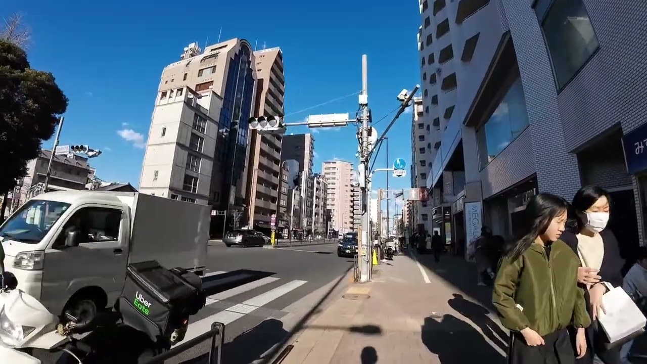 Walk along The Toei Mita Line. /都営地下鉄 三田線沿いを散歩