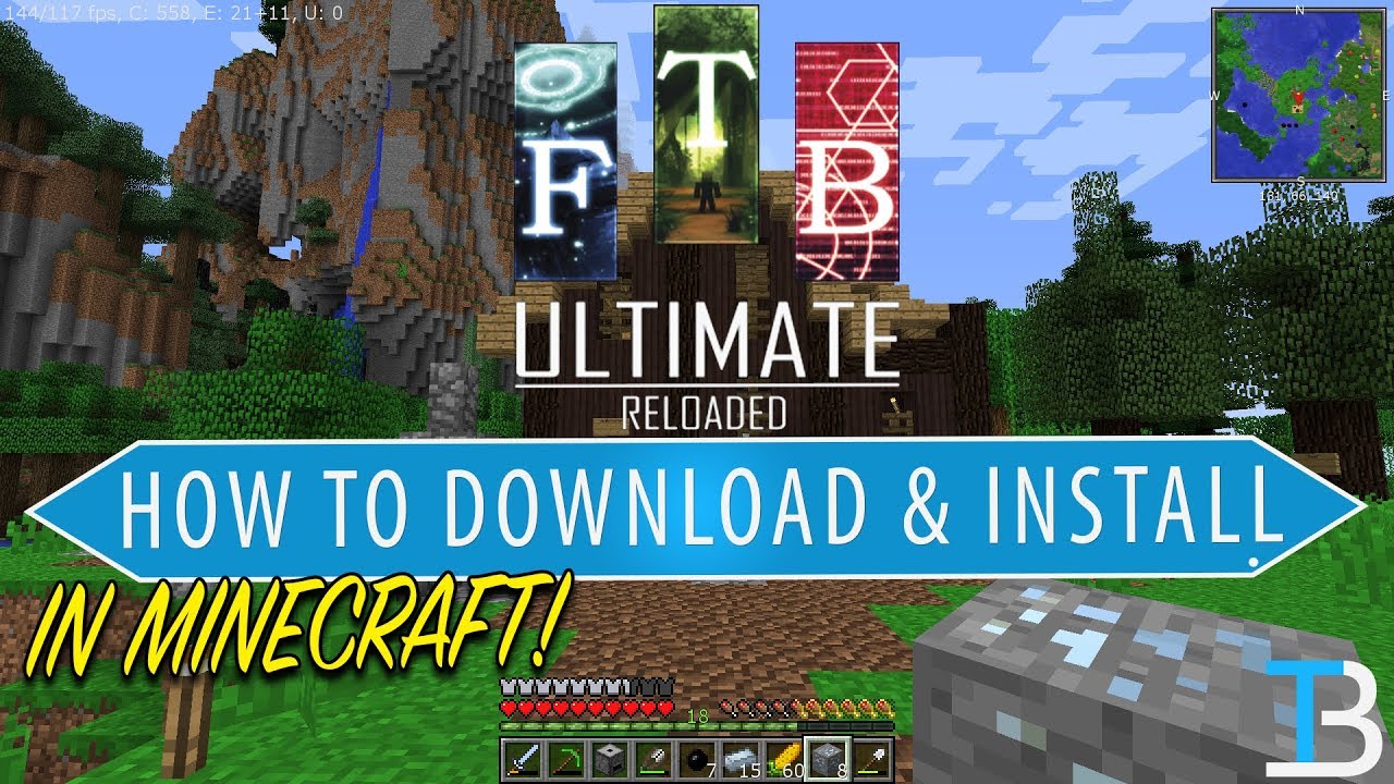 How To Download & Install FTB Ultimate Reloaded in Minecraft