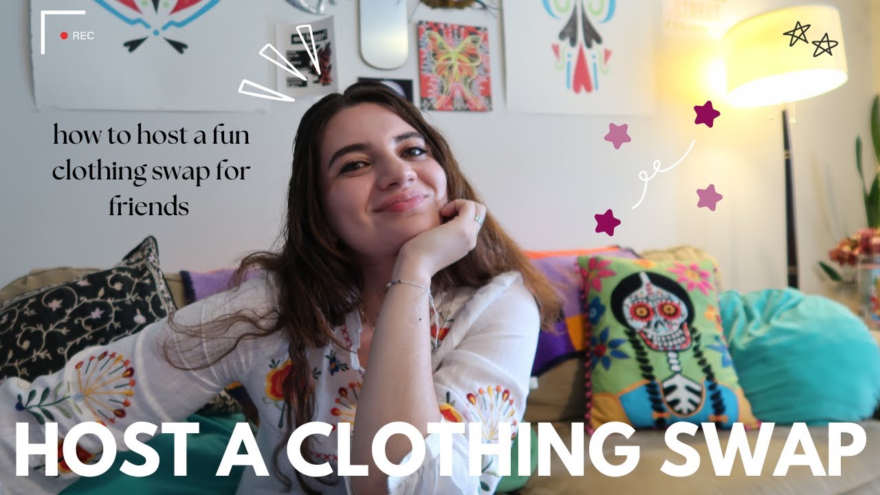 How to Host a CLOTHING SWAP | Easy & Fun w/ FRIENDS!