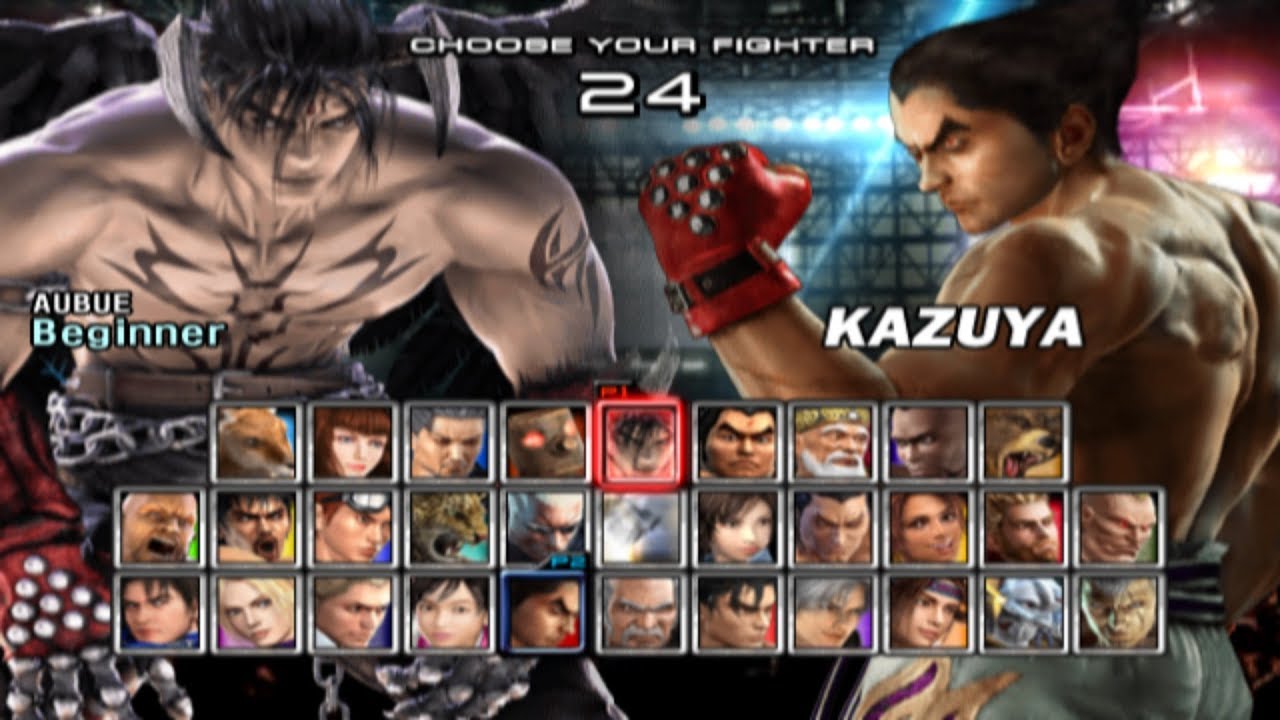 Tekken 5 Все персонажи [PS2]
