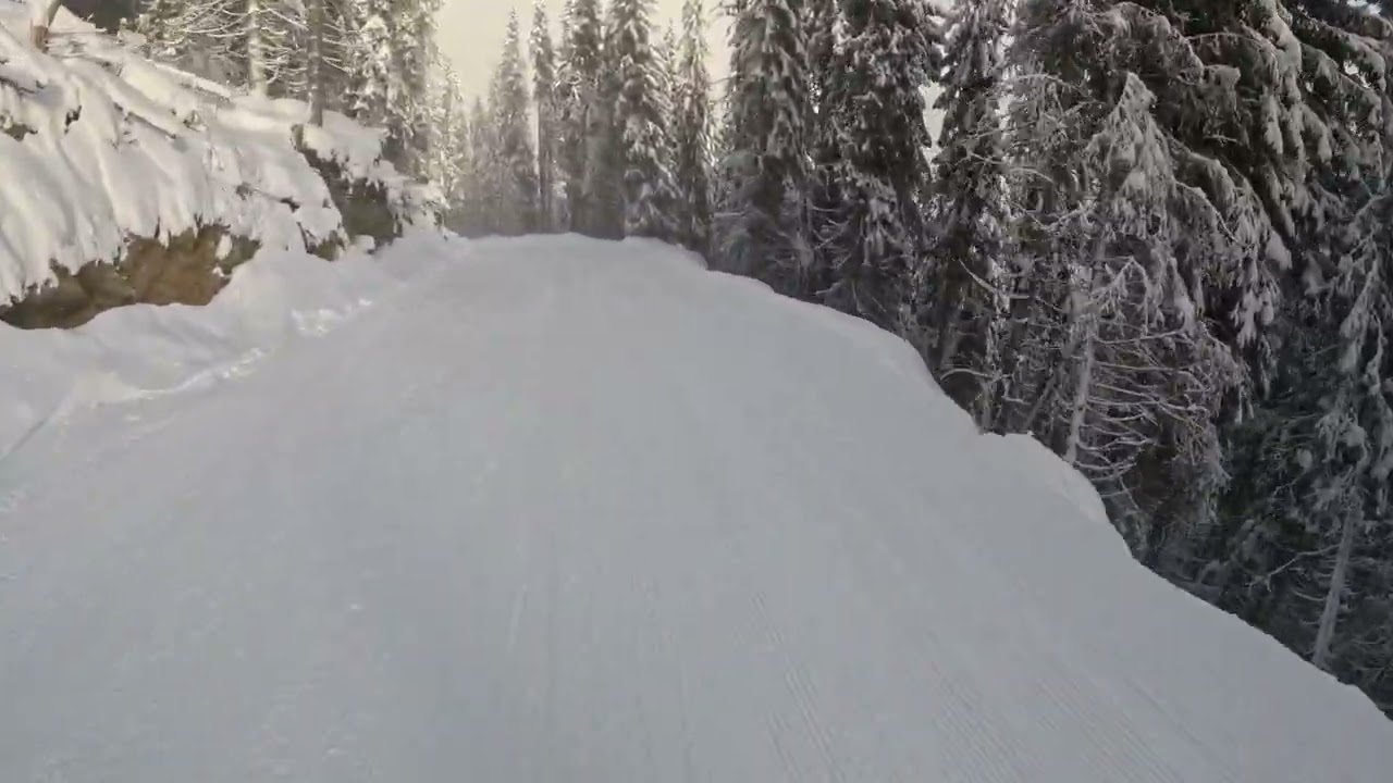 Transalpina ski 8 decembrie 2024 drumul nou