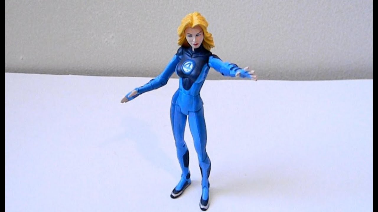 Fantastic Four Classics Invisible Woman action figure review - series 2 (Marvel Legends compatible)
