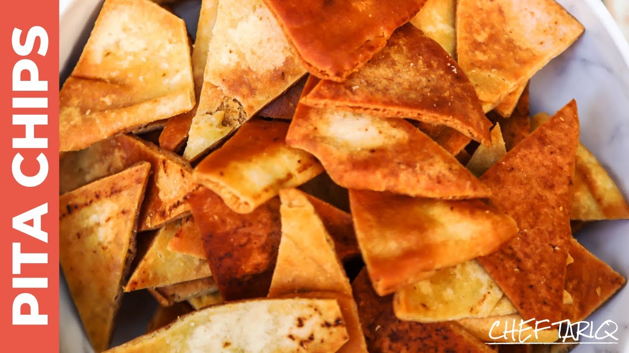 Pita Chips (The Crispy Crunchy Way)