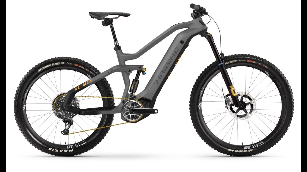10.000 €: Haibike Allmtn SE 2021 Fully mit Wheelies gefahren. Öhlins Dämpfer und Gabel, Yamaha PW-X2