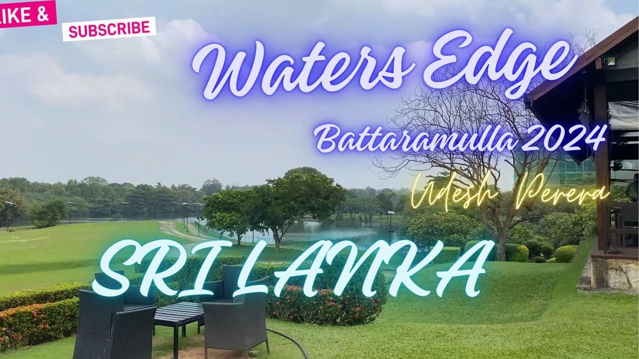 A Peaceful Escape in the Heart of Colombo | My Visit to Waters Edge Sri Lanka 🇱🇰