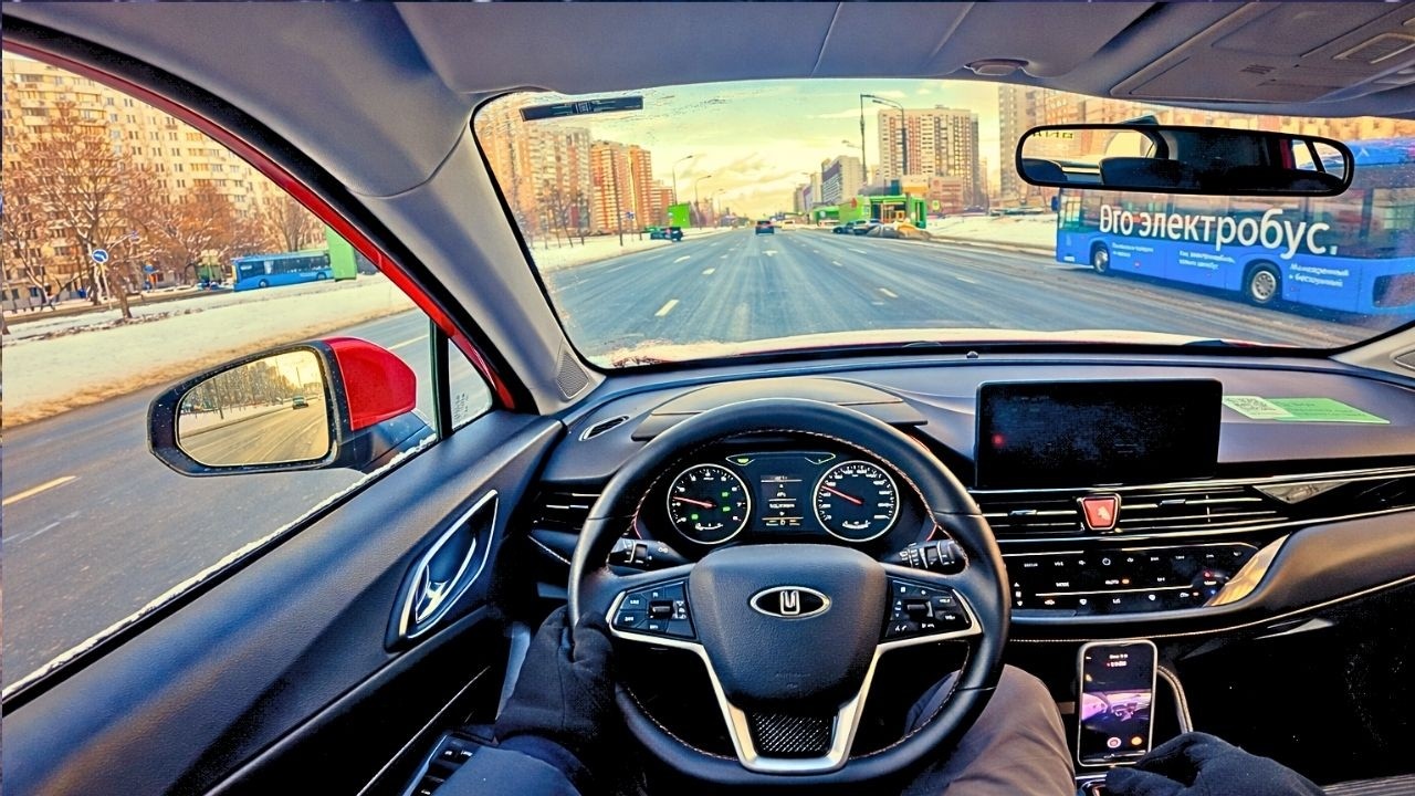 2025 Moskvich 3 1.5 CVT | POV TEST DRIVE