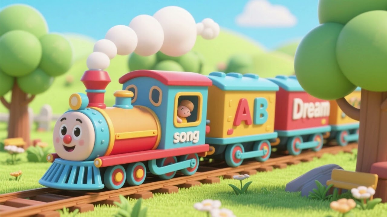 ABC Dream Train Song 🚂✨ | Magical Alphabet Learning for Kids | A&ndash;Z Nursery Rhyme