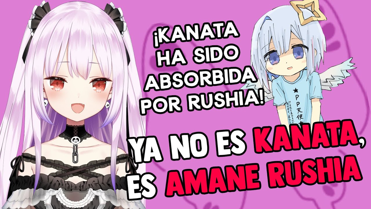 Kanata llega tarde al Stream y Rushia enloquece sola - VTubers en Español