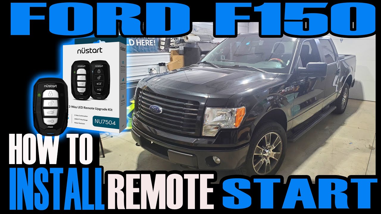 FORD F150 F SERIES -- HOW TO INSTALL REMOTE START CM900 PLUS FDK1 T-HARNESS AND BLADE AL