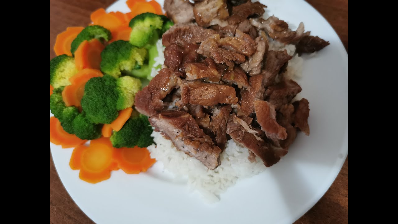 Kuchnia Chińska 中国美食: Karkówka z Gong Zhu..