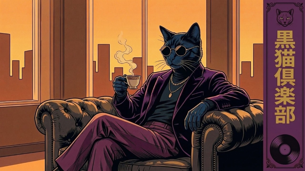 𝑴𝑬𝑬𝑻 𝑴𝑬 𝑨𝑻 𝑴𝑰𝑫𝑵𝑰𝑮𝑯𝑻 夢を | A Late Night Jazz Relaxing Session | Funk, Jazz, Lo-Fi Playlist