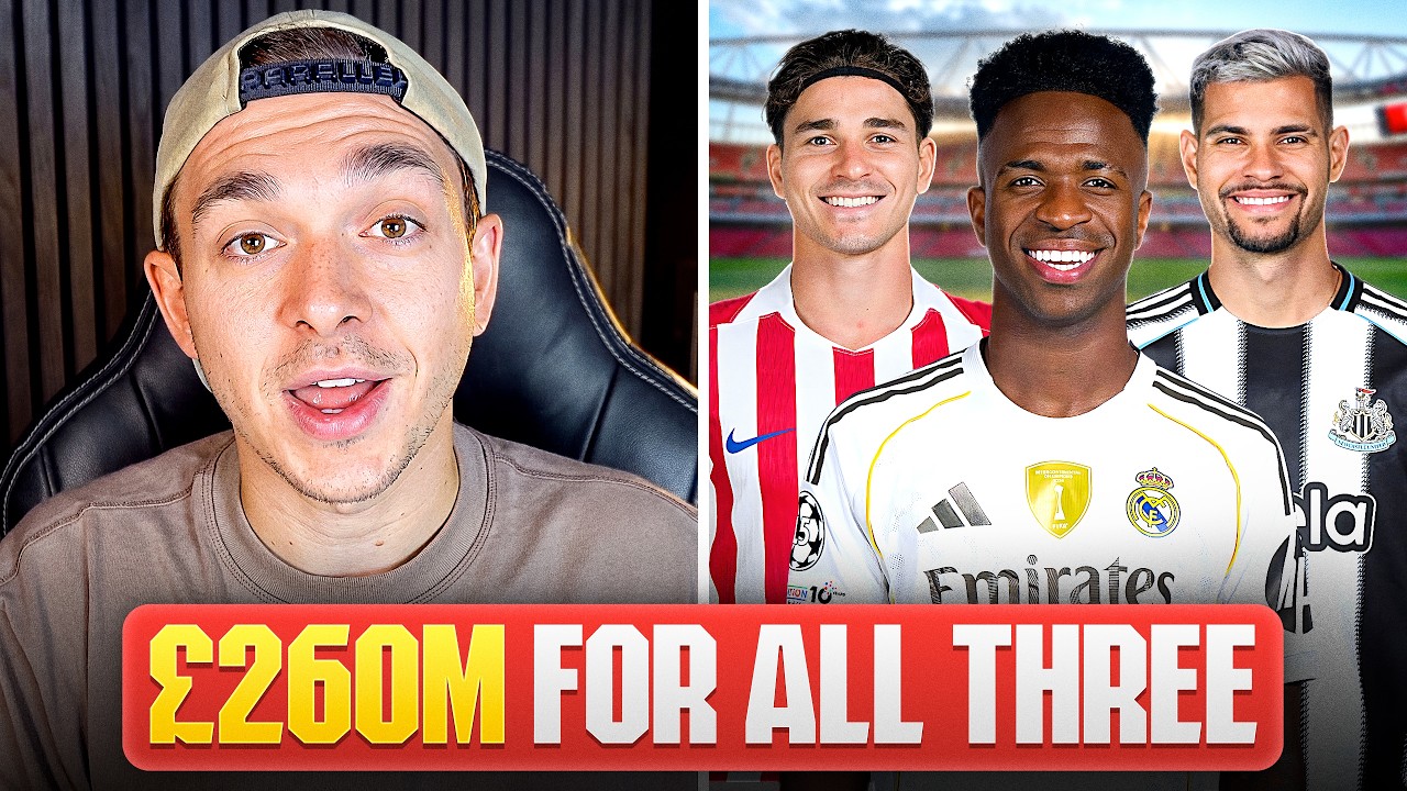 How Arsenal Can Sign Vinicius, Alvarez AND Bruno Guimaraes