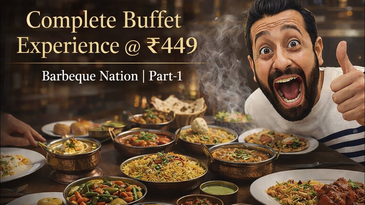 Unlimited Buffet in 449/- at Barbeque Nation Part-1