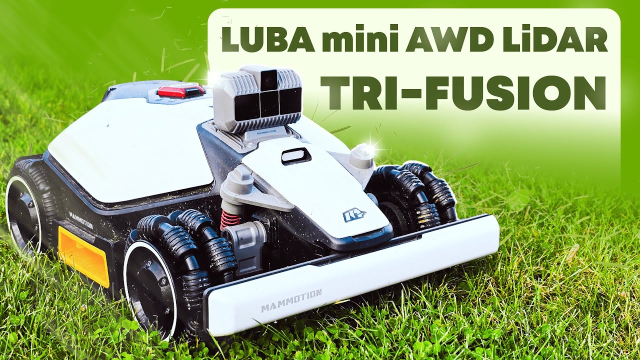 LUBA mini Tri-Fusion (LiDAR + Vision + RTK) &ndash; robot, kt&oacute;ry poradzi sobie wszędzie!
