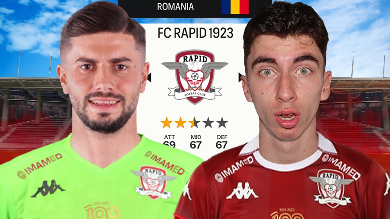 Am Reconstruit Rapid Bucuresti in FC 24