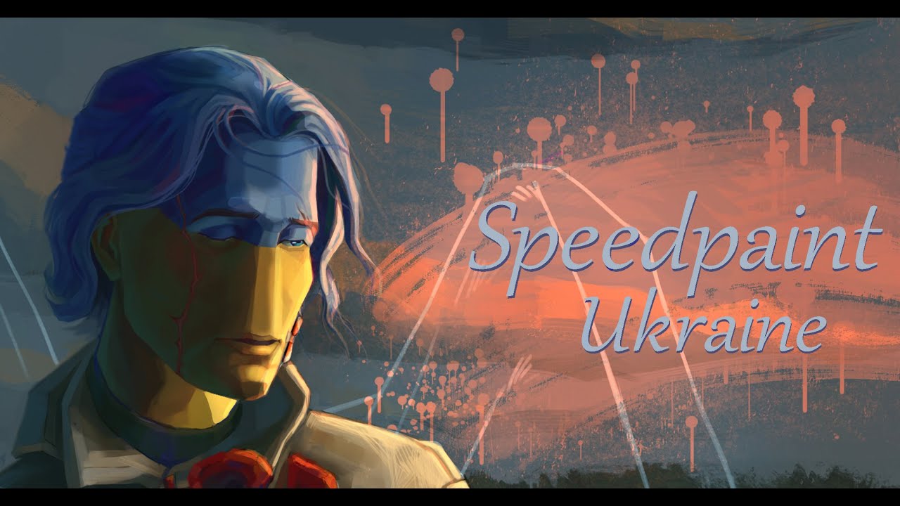 Countryhumans Ukraine (Speedpaint)