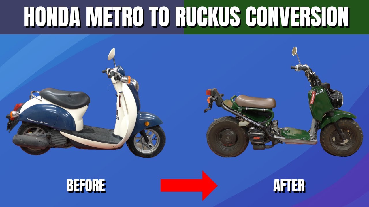Превратите свой Honda Metropolitan в Ruckus!