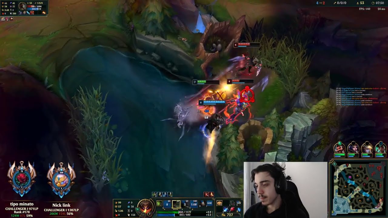 Nicklink Jax Top - Jax vs Pyke Top - Jax Gameplay