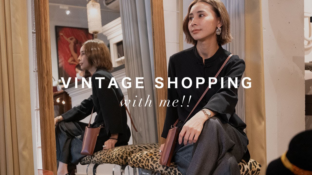 【爆買い】本当は教えたくない！ファッショニスタが通うVINTAGE SHOPで総額15万円以上⁉のお買い物！【AMERI/Ameri VINTAGE】