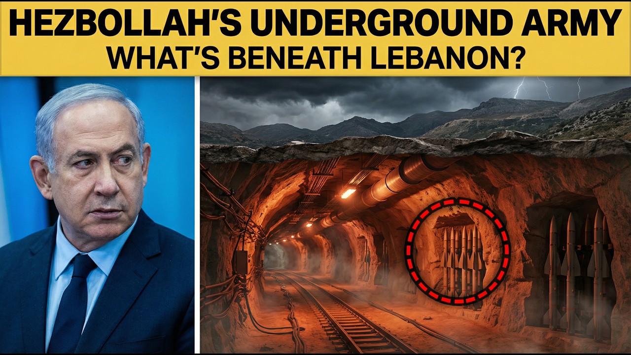 Hezbollah's Secret Tunnel Empire Beneath Lebanon Exposed