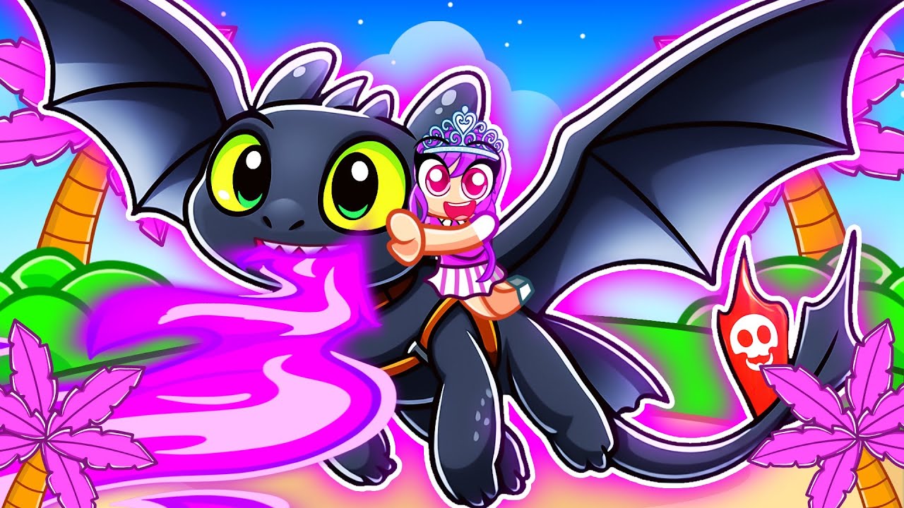 Playing as a PROTECTIVE TOOTHLESS NIGHT FURY in Creatures of Sonaria! (Roblox)