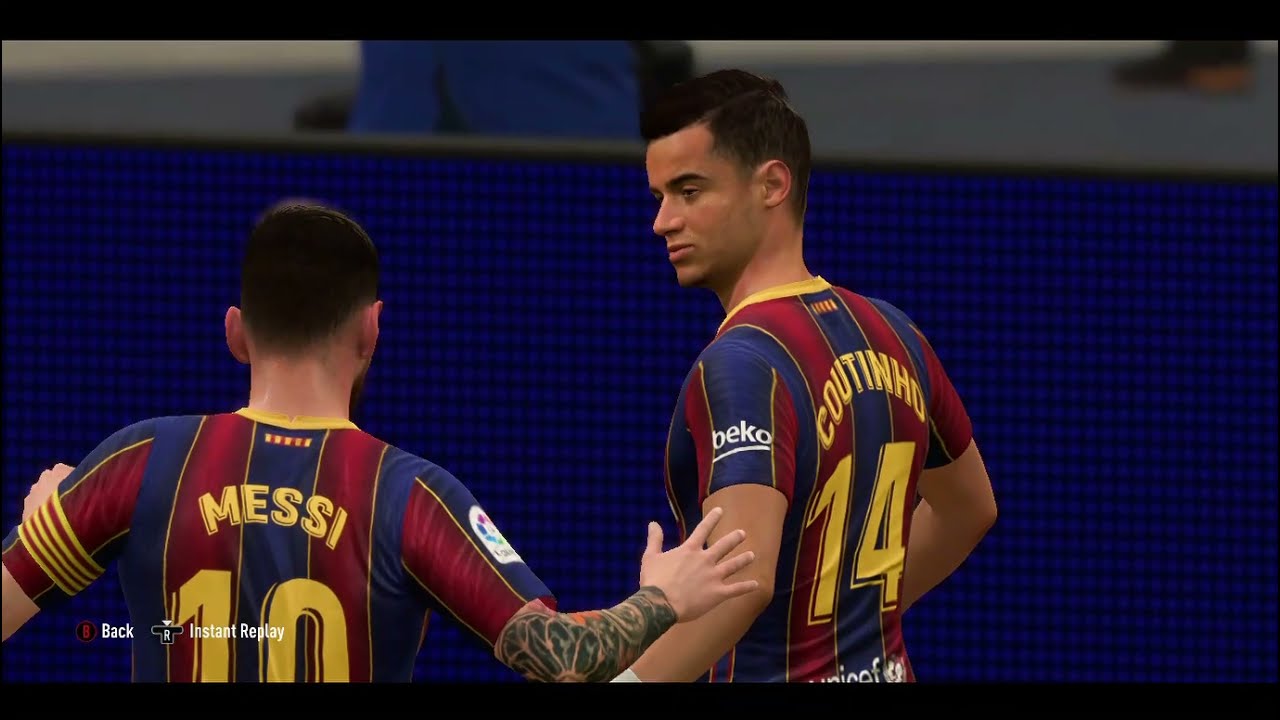 Phillipe Coutinho GOAL !!! FIFA 21 gameplay