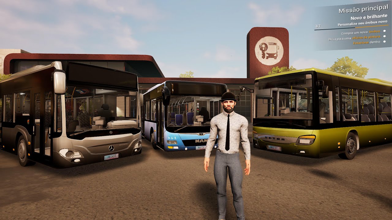 Primeira vez jogando Bus Simulator 21 - PS4