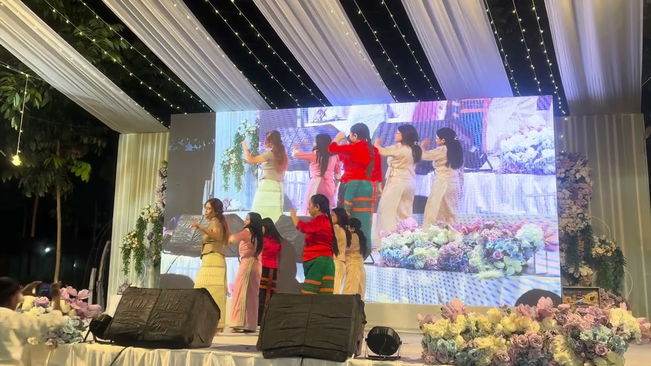 Kahi Kahi la dance perfomance by groom’s sister ❤️|| Jobom weds Kengam 