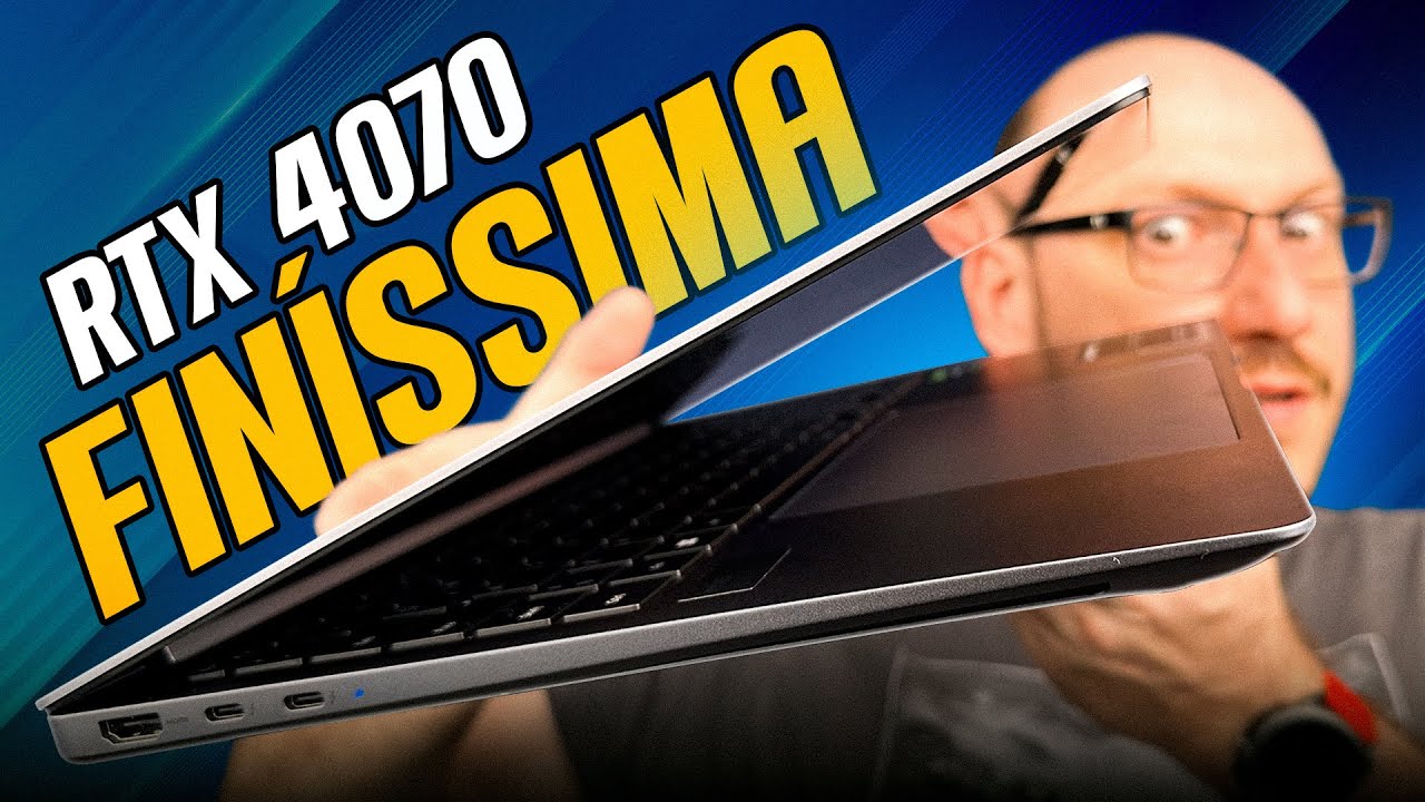 RTX 4070 em ultrafino dá boa? SAMSUNG GALAXY BOOK4 ULTRA