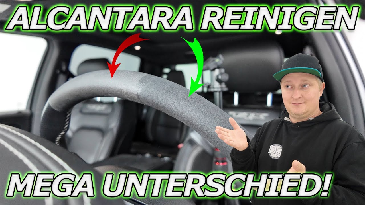 SO HEFTIG WAR ES NOCH NIE! SO REINIGST DU DEIN ALCANTARA LENKRAD WIE EIN PROFI IN WENIGEN MINUTEN