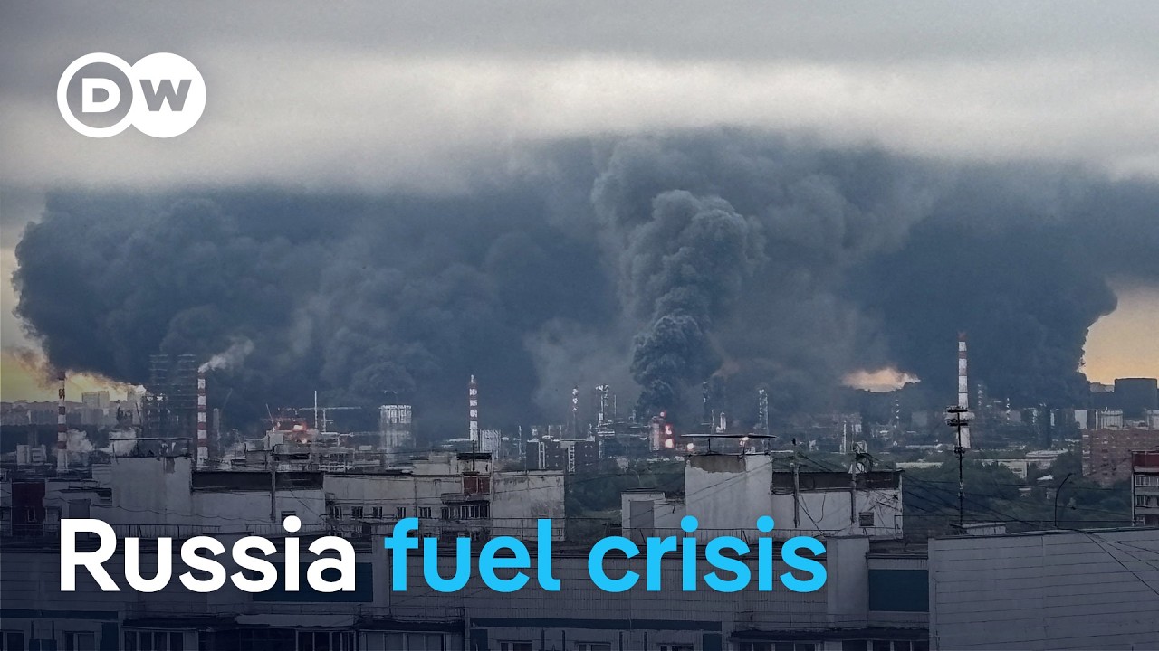 Putin admits to a fuel crisis that could endanger Russia's defenses | DW News