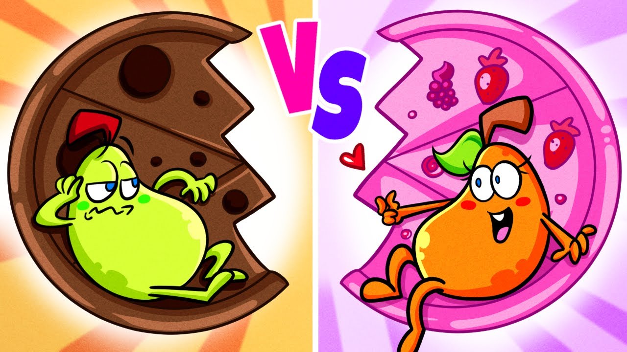 Bad day VS Good day || Awkward situations by Pear Couple