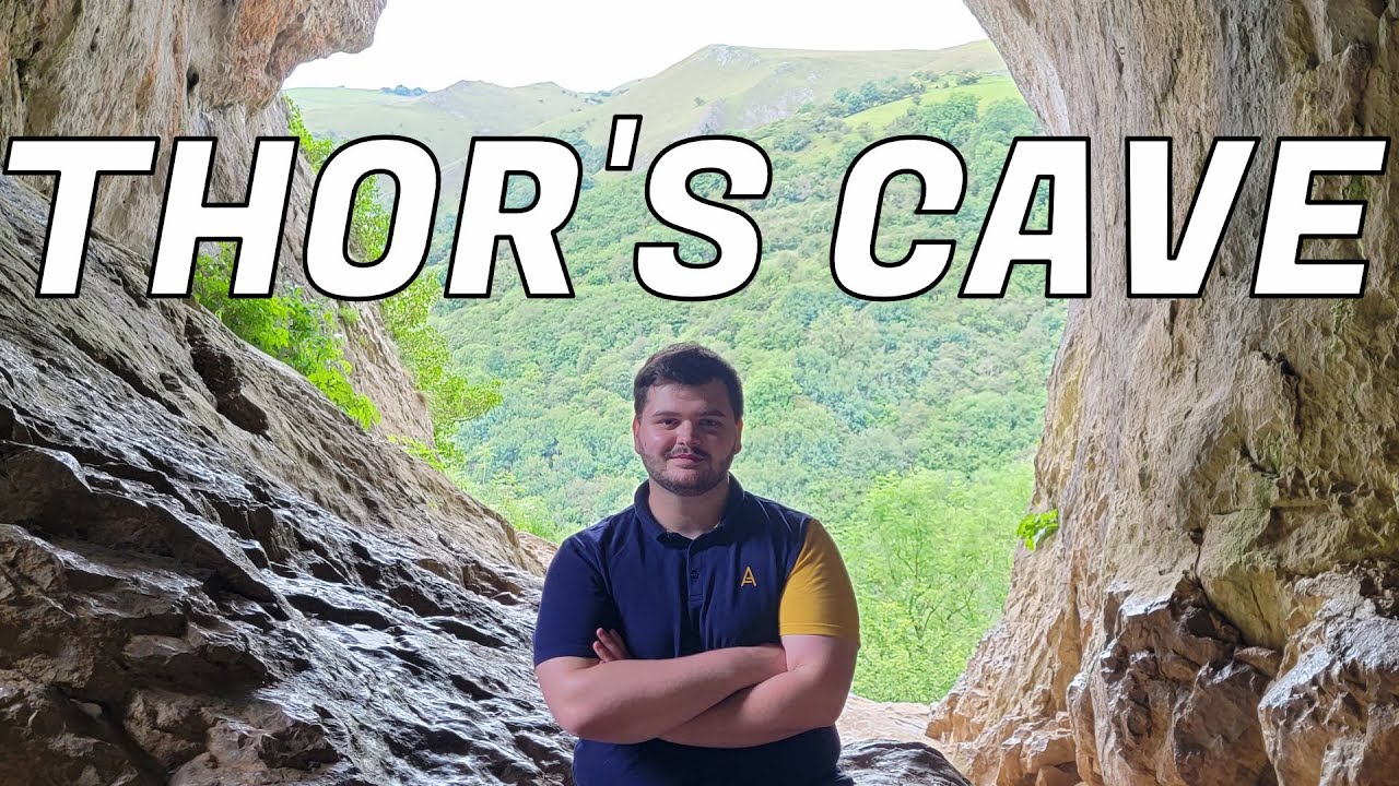 THIS is THOR'S Cave ! UK Peak District Travel Adventure !