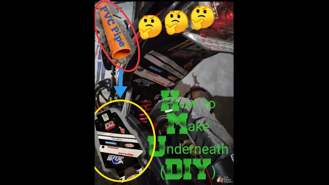 Improvised Underneath Paano Gumawa?| Made of PVC| Euro Sport R110| DIY| Life Hacks
