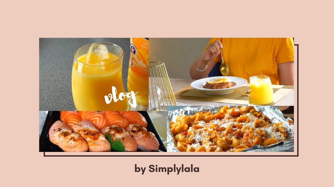 Vaccination Day 💉 + food cravings, pasta shell, sushi 🍣  & kimchi fried 🍚