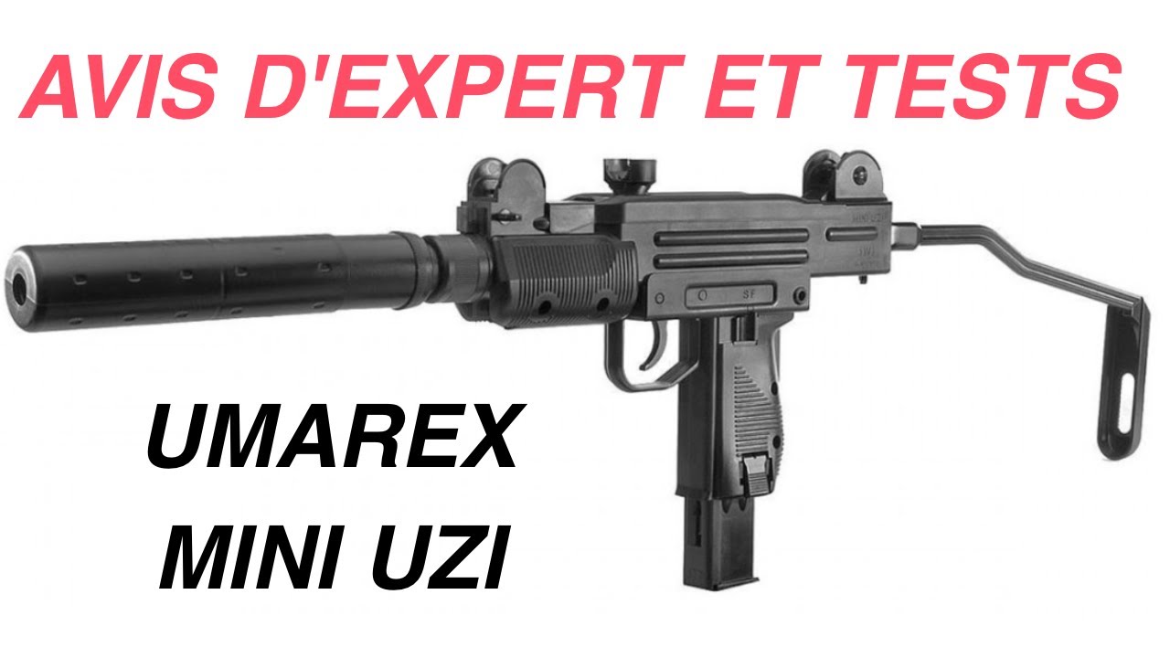 MINI UZI UMAREX : Fun mais attention danger !