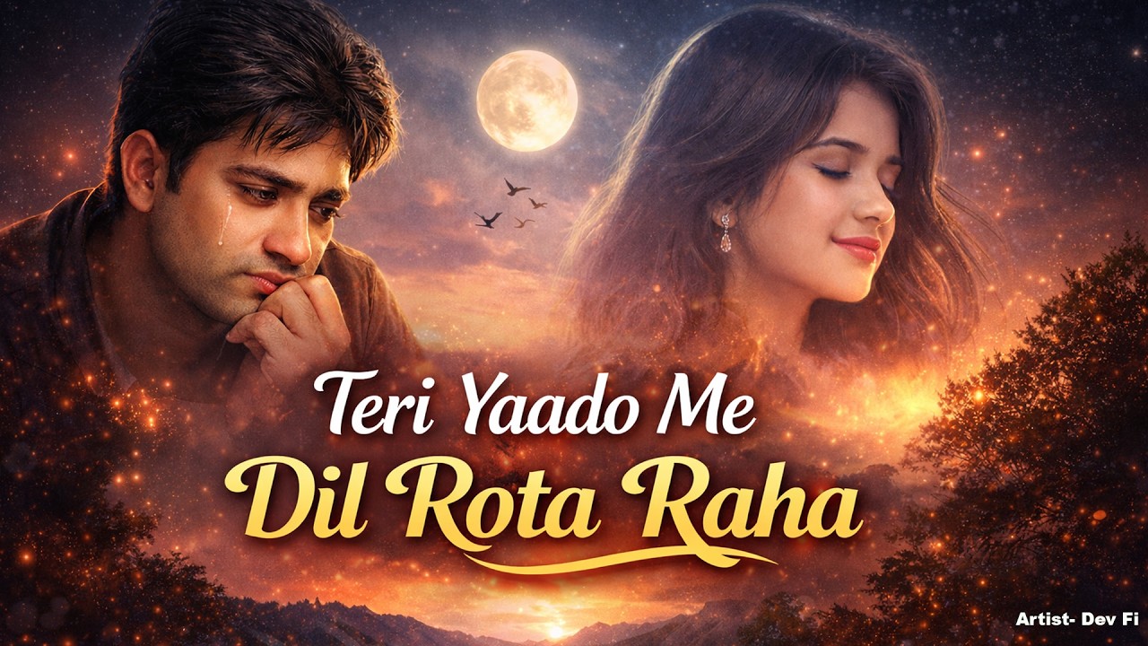 Teri Yaado Me Dil Rota Hai  90’s Sad Romantic Song Hindi Emotional Melody 2026