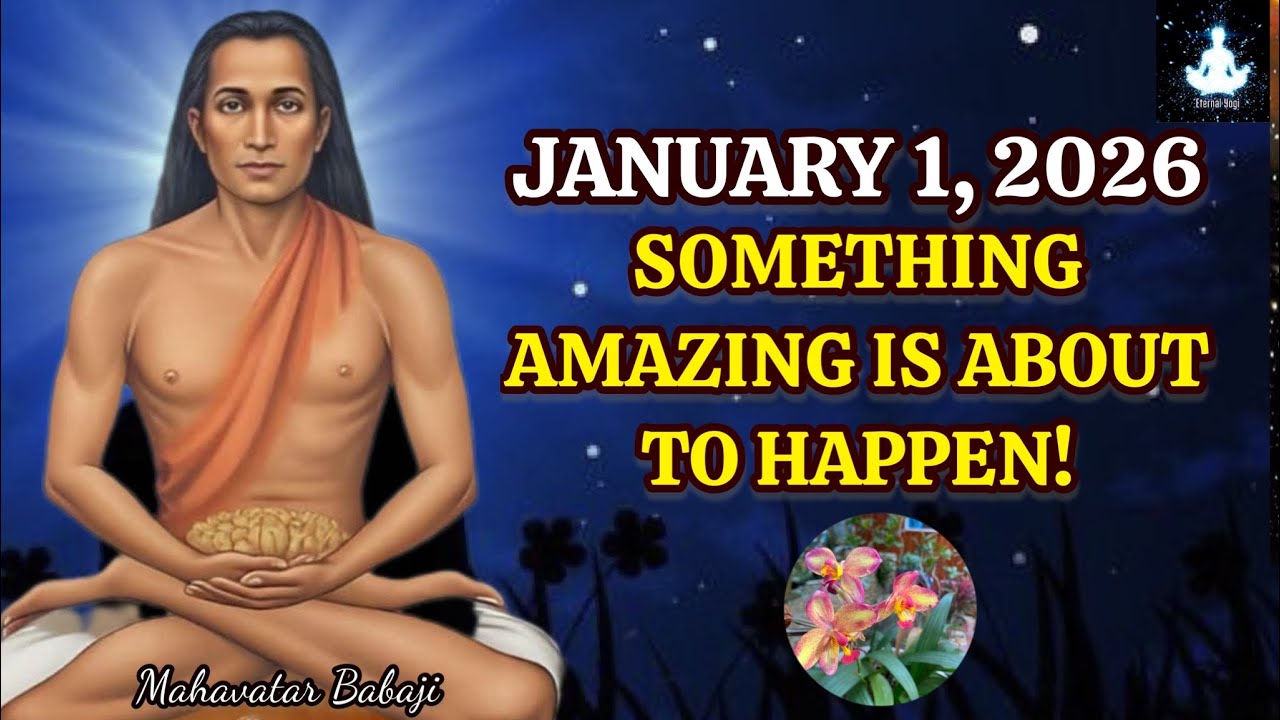 TONIGHT, JANUARY 1, 2026 - SOMETHING AMAZING IS ABOUT TO HAPPEN! - Babaji's Message