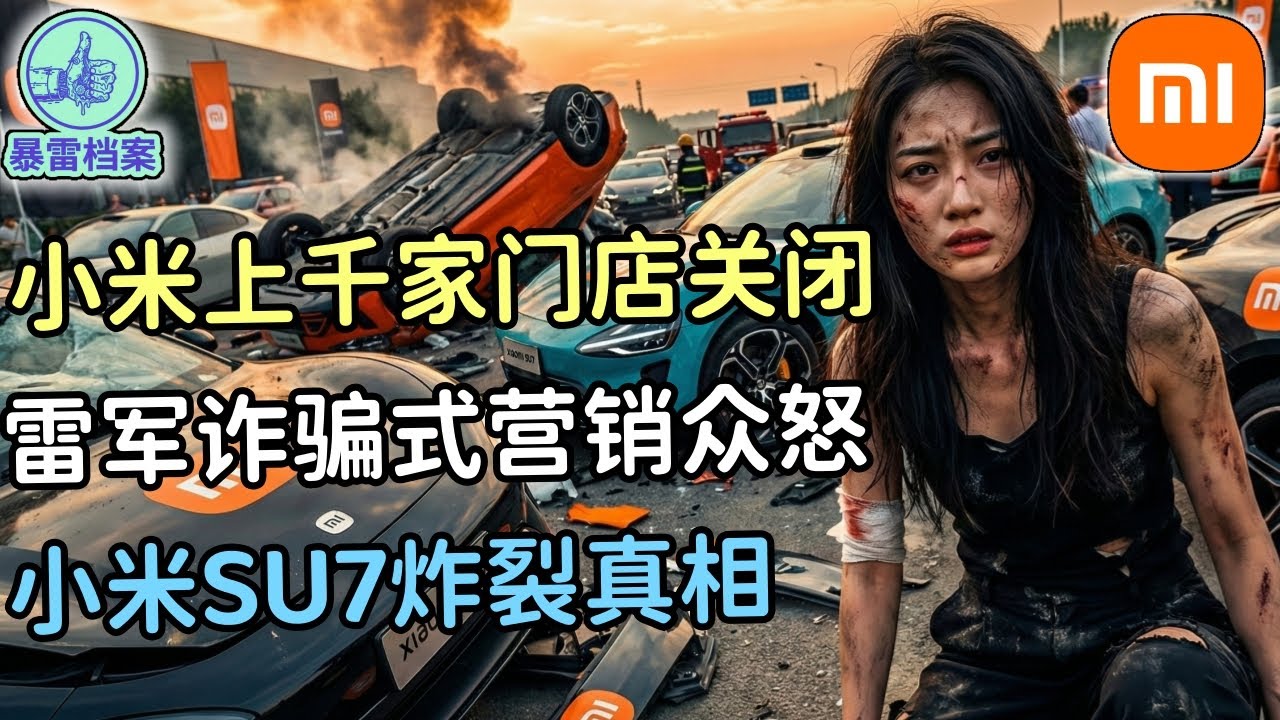 小米活不到2026？雷军人设崩了！SU7事故频发拒不道歉，股价暴跌36%，散户哀嚎：雷布斯成了割韭菜的雷公！
