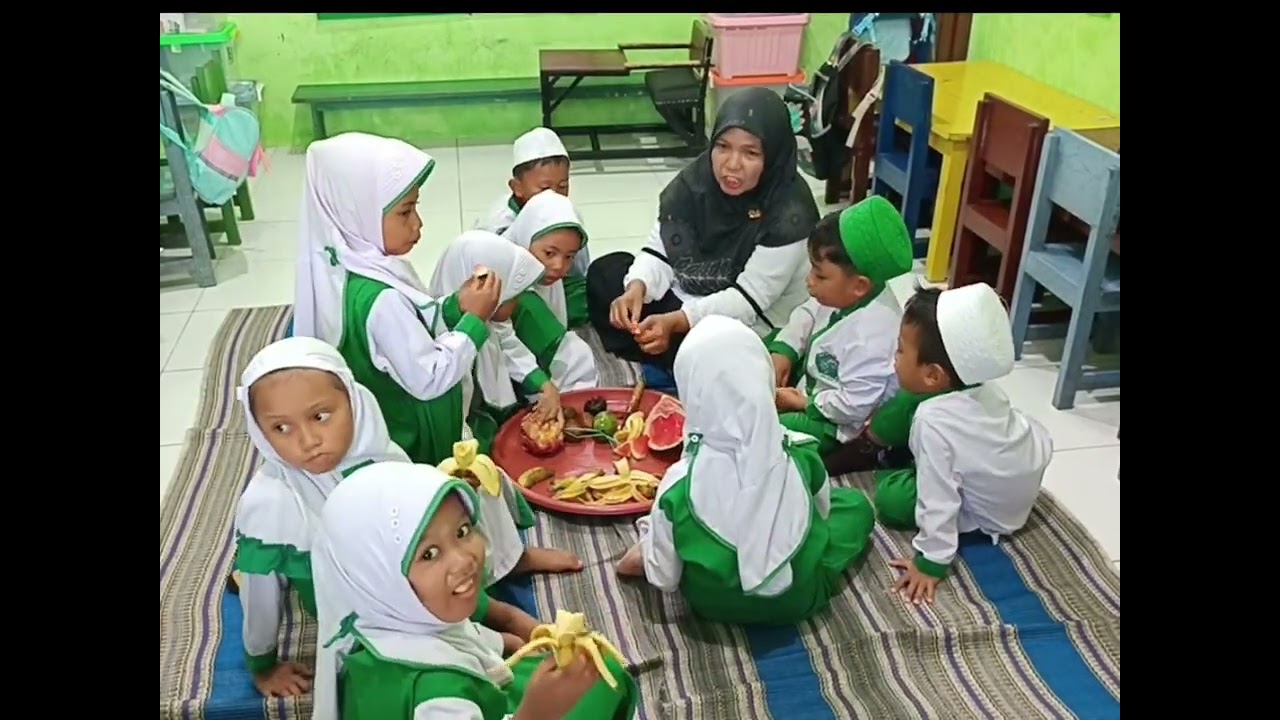 video Praktik Mengajar, Topik Tanaman, Sub Topik Tanaman Buah, Sub sub Topik Pisang