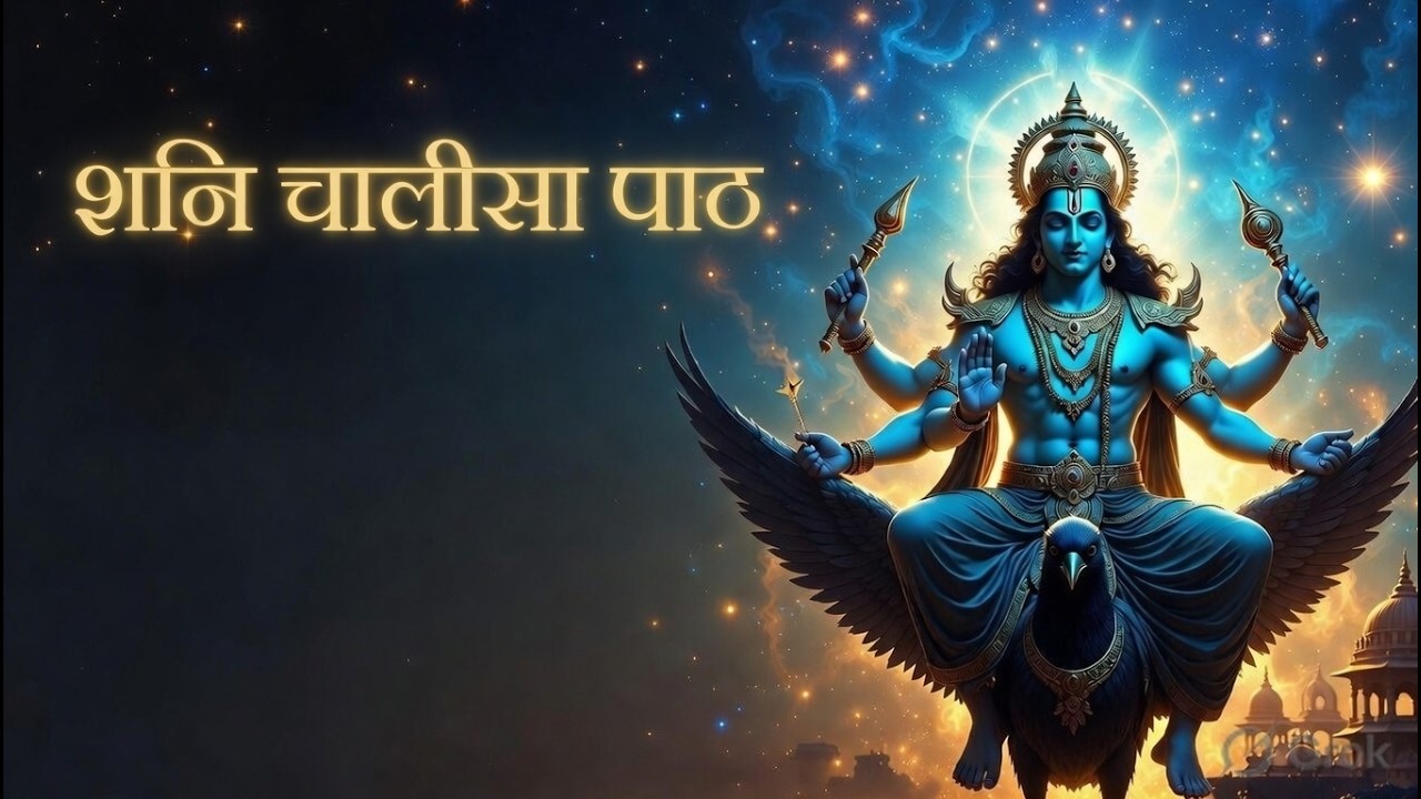 Shani Chalisa with Lyrics | शनि चालीसा पाठ | शनि दोष निवारण | शनि देव कृपा | Saturday Special Bhakti