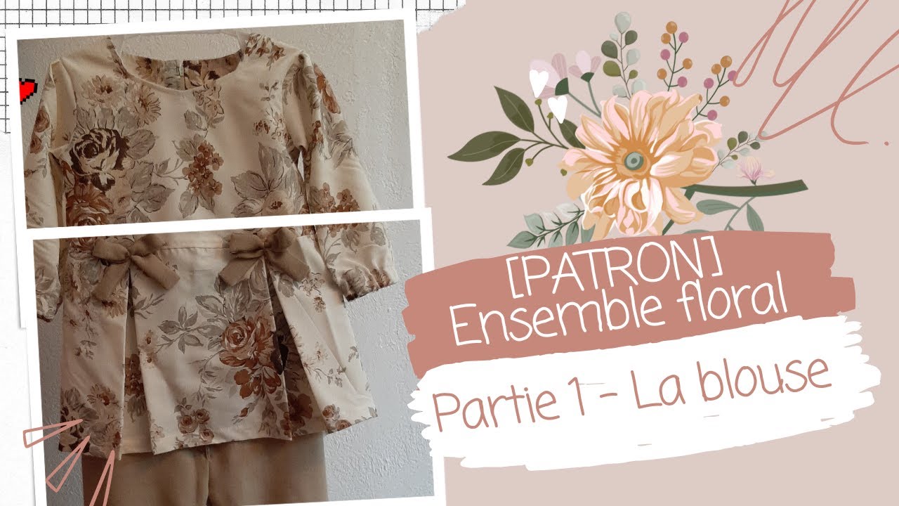 [PATRON]- Comment réaliser le patron d'une blouse/robe avec plis creux ?