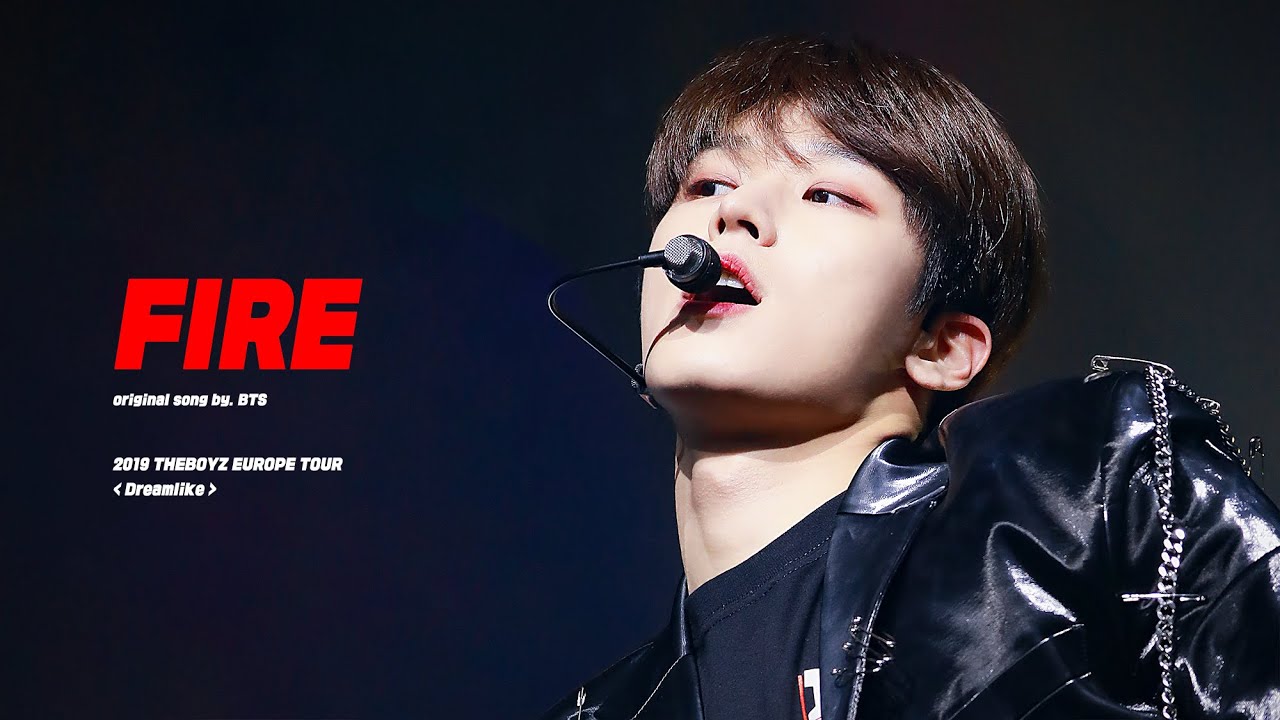 [📱] 191220 더보이즈 주연 '불타오르네(FIRE)' COVER :: THEBOYZ EUROPE TOUR 「DREAMLIKE」 IN AMSTERDAM