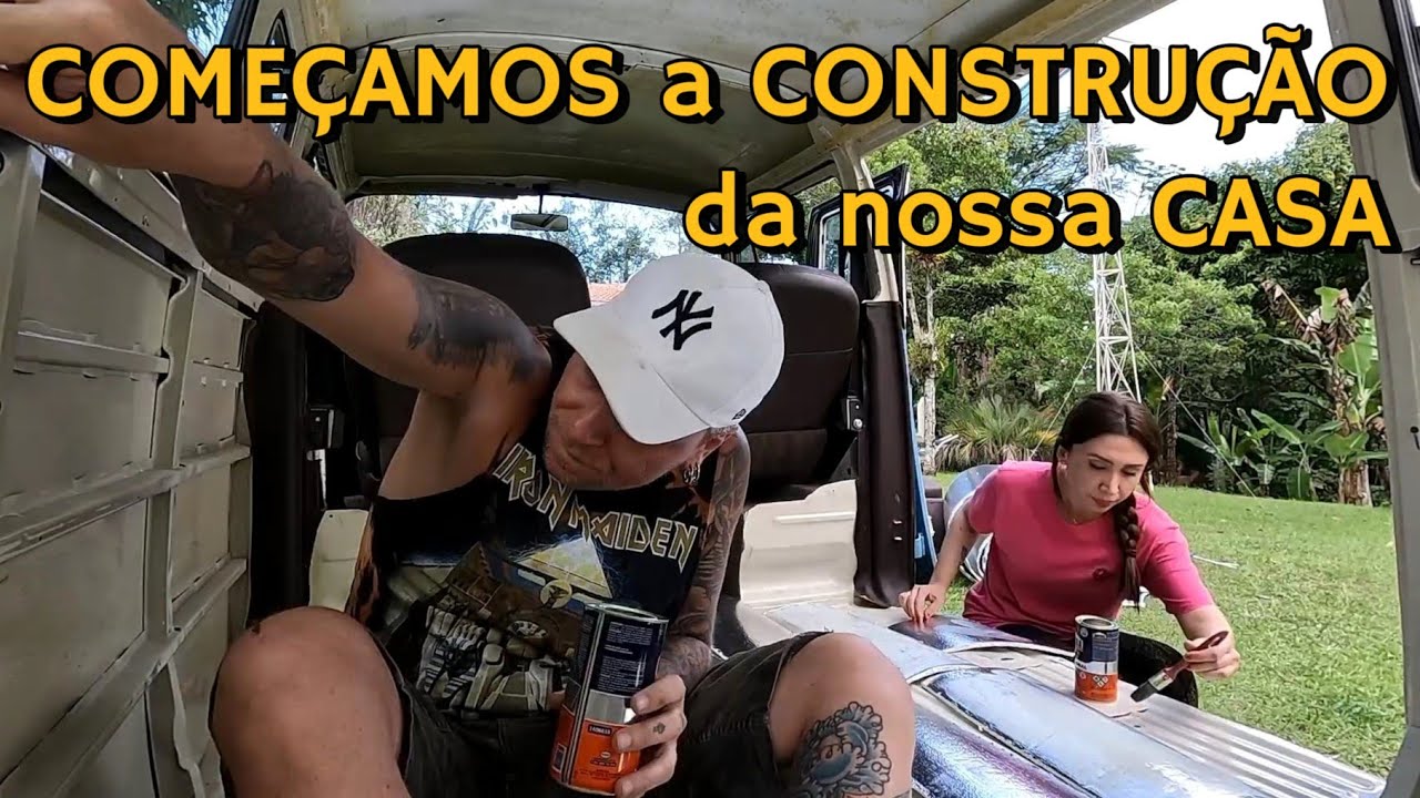 Kombi Home Ep02 ISOLAMENTO TÉRMICO, a primeira coisa que fizemos!!!