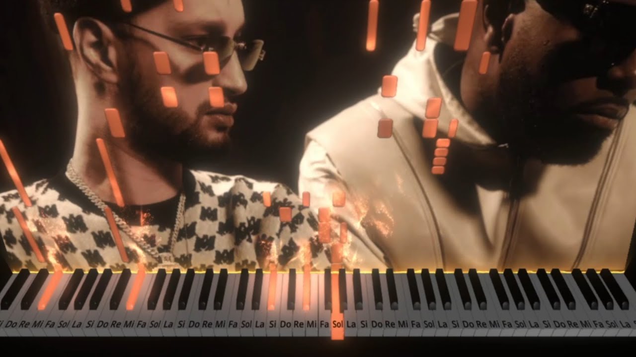 🎹 Soolking ft. GIMS - CARRÉ OK (Synthesia Tuto sur pianokad.fr)