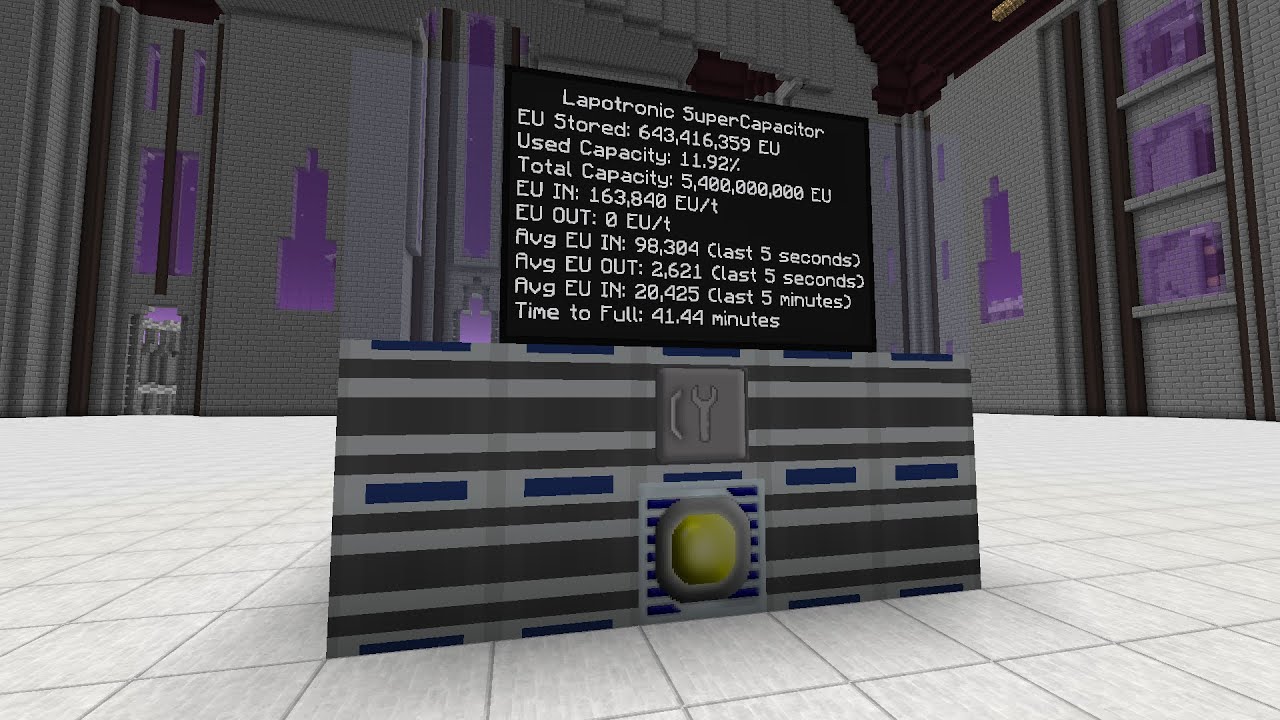 53. GTNH. EV. LSC и EV energy hatch.