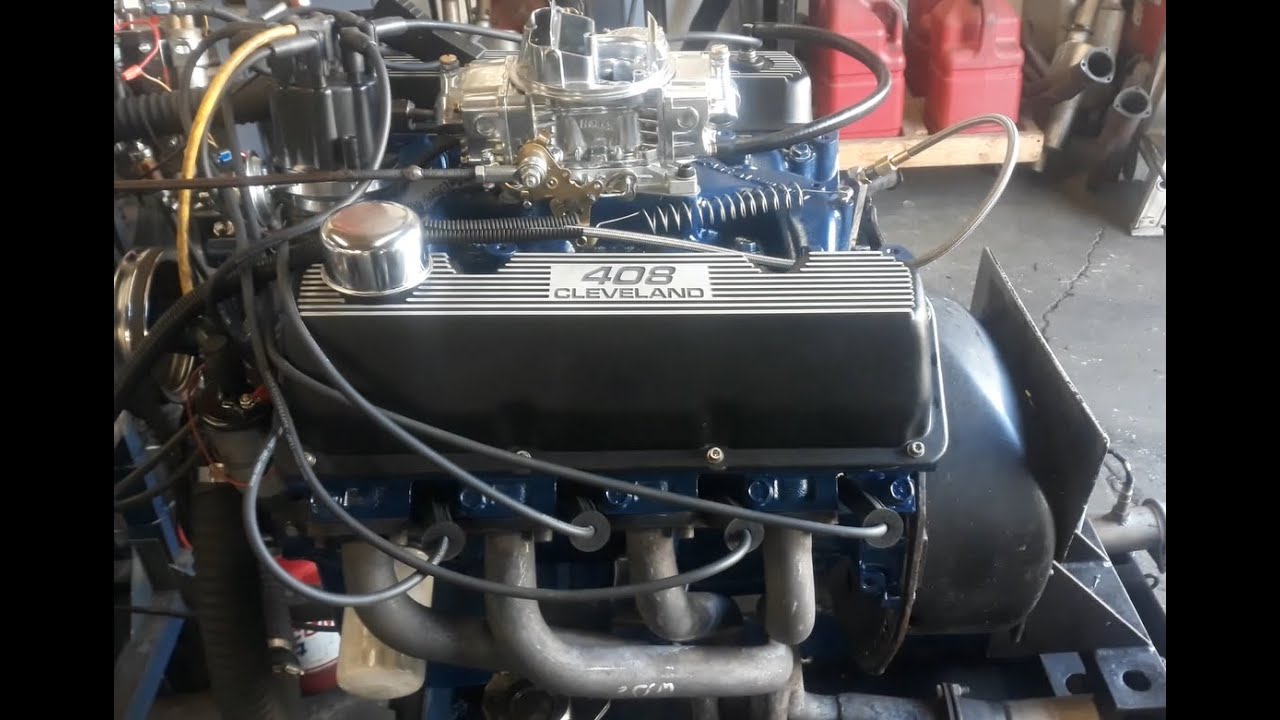 Muscle car engines, running a new 351 Cleveland build!