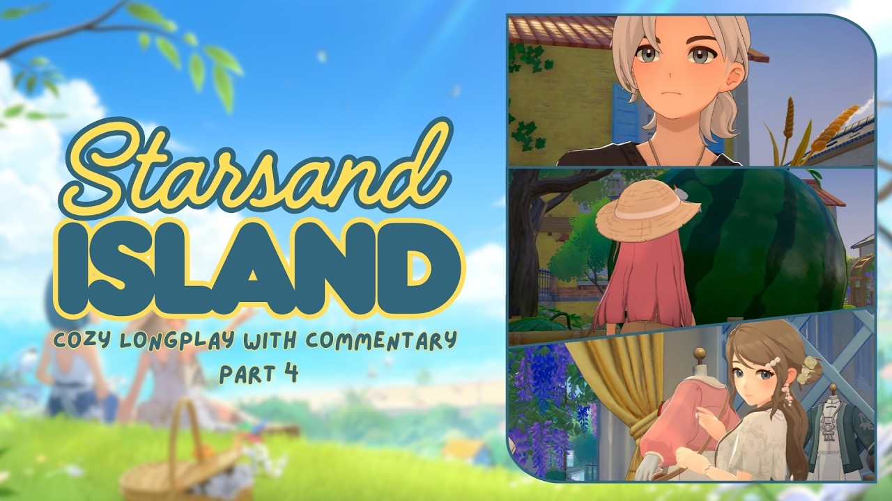 Starsand Island: Cozy Longplay with Commentary (Part 4) | We Finally Start Farming! 🌽