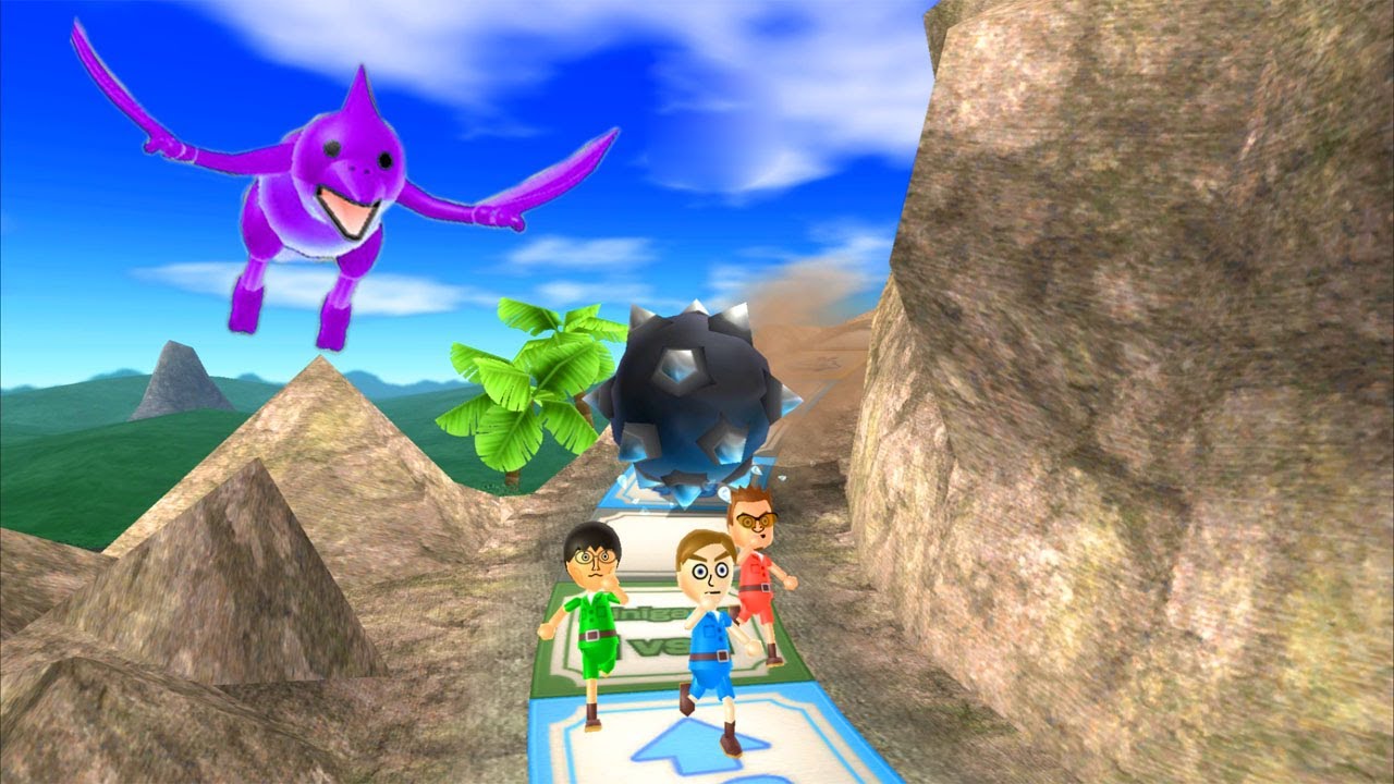 Wii Party Series Board Game Island - Guest B vs Cole vs Ren vs Kathrin (Master Difficulty)